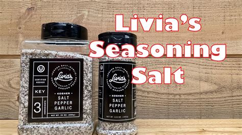 livia's watch|Livia's Seasoning Salt.